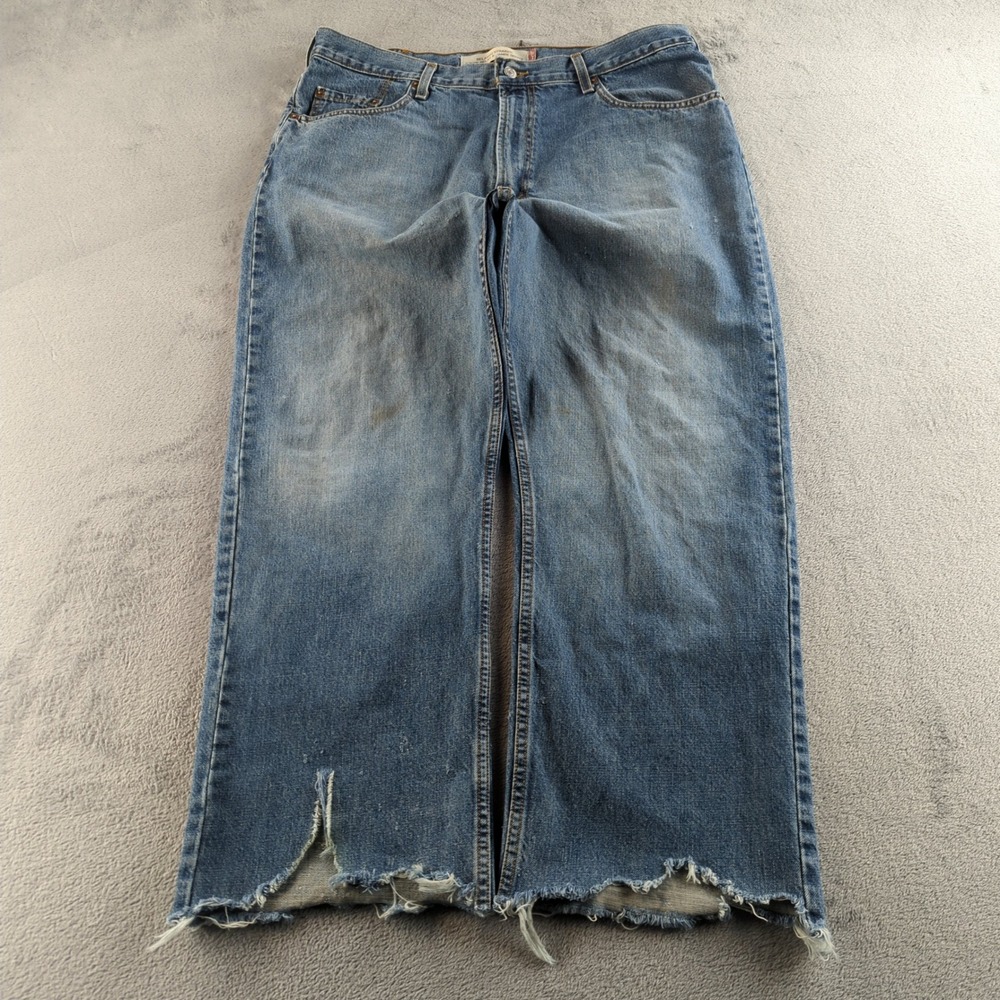 Vintage Y2K Levis Jeans 38 (Fits 36x28) Blue Relaxed‎ Straight 559 Skater Grunge